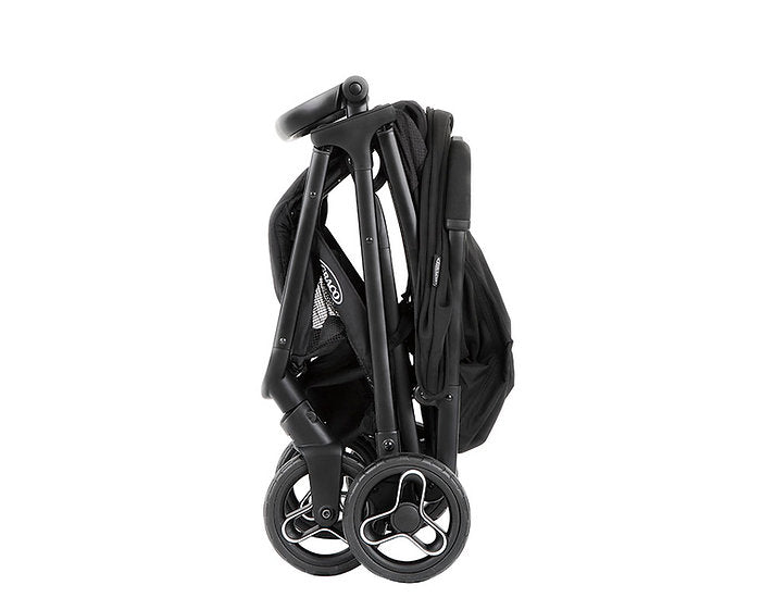 美國 Graco Myavo 輕量型秒收嬰兒手推車 - 午夜黑 (初生 ~ 4歲 / 22kg) 自動折疊功能 | 附送原裝雨篷