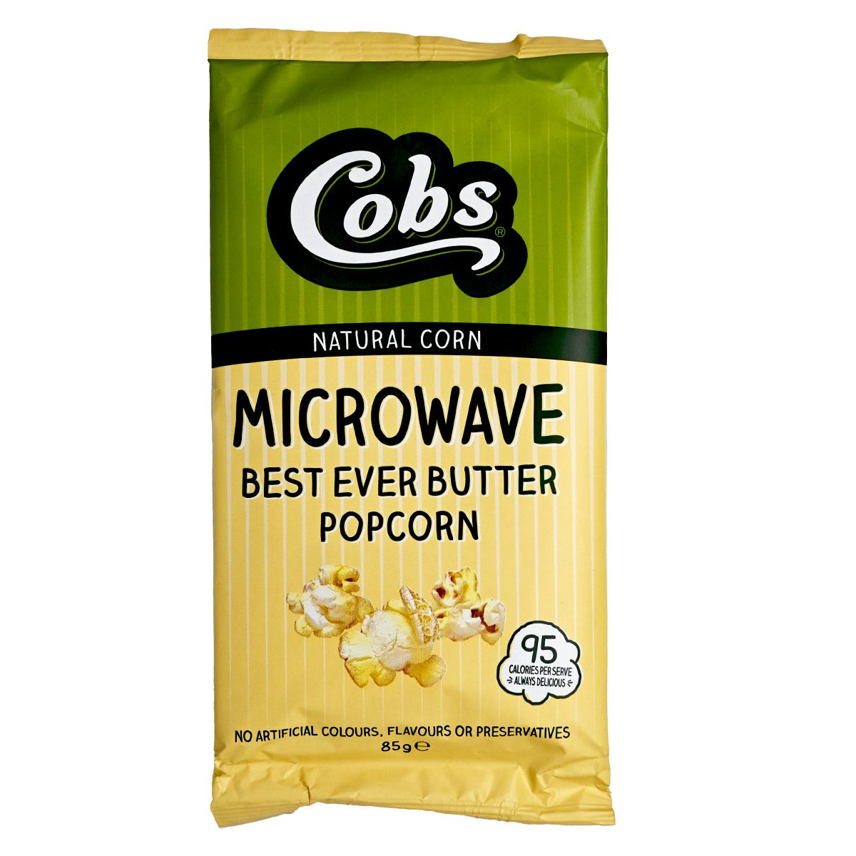 澳洲 Cobs 微波爐 海奶油爆谷 85g (無添加人工香料及色素及防腐劑)