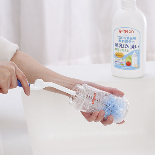 日本贝亲Pigeon 婴儿奶樽蔬菜清洗液800ml (樽装)