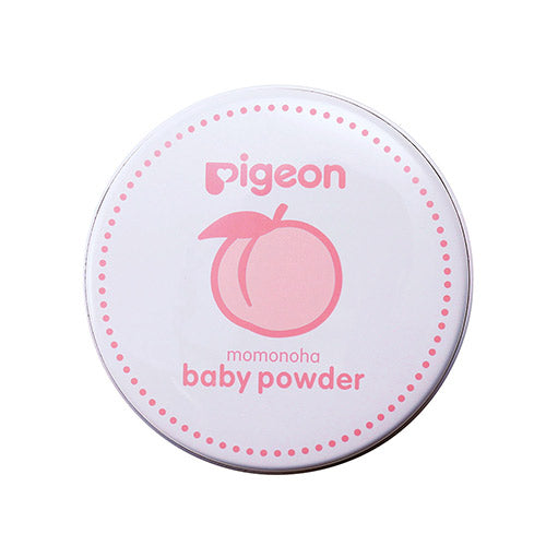 Japan Pigeon Peach Leaf Essence Baby Powder 125g (No added coloring, fragrance, paraben, talc)