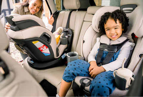荷蘭 Maxi Cosi Emme 360 ALL IN ONE 可旋轉 汽車座椅 - 午夜黑 (初生~10歲 | 安全帶或Latch接口固定)