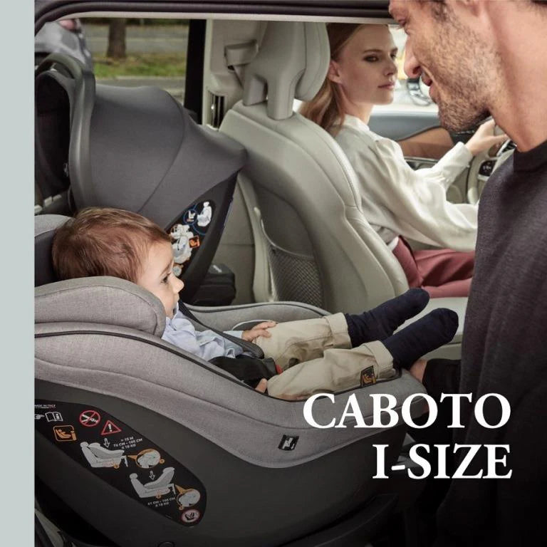 意大利 INGLESINA CABOTO i-size 汽車座椅 - 灰月 (15個月~12歲 / 76~150 cm)