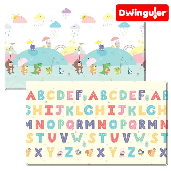韓國 Dwinguler 家居安全遊戲墊 - 下雨天 (細碼 140x100x1.2cm)