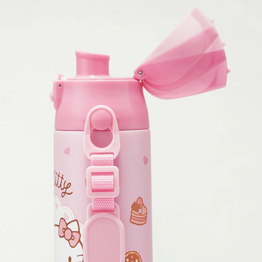 日本 SKATER 不鏽鋼水壺 580ml SKDC6N (直飲) - HELLO KITTY \\特長時間保持冷飲效果!//