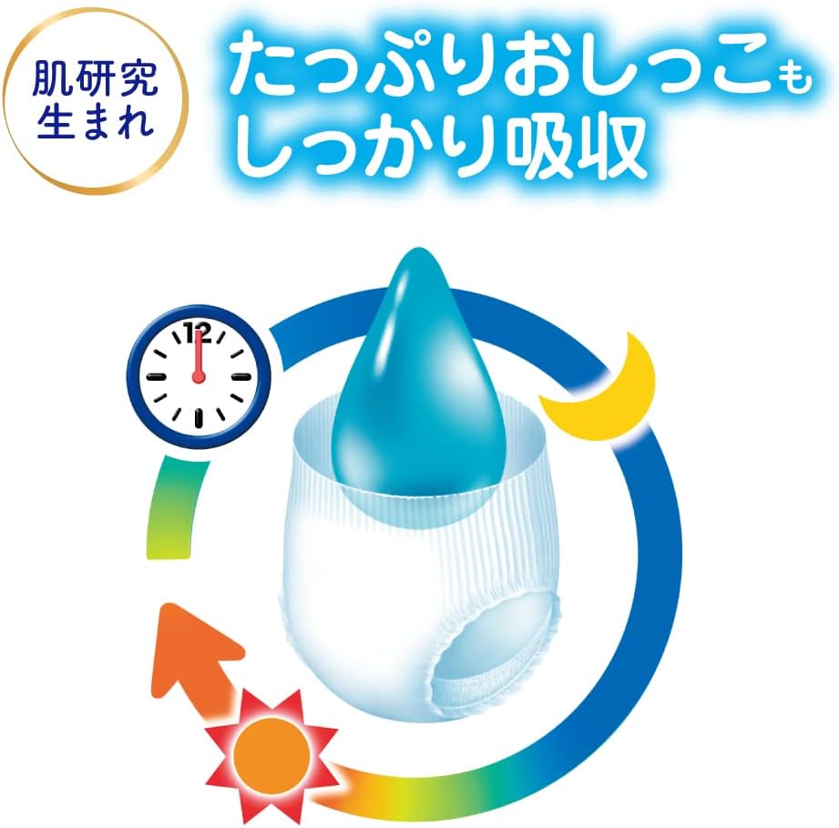🈹限時優惠🈹 Merries 花王 學習褲 加大碼 XL 46片 (日本限定JUMBO裝 | 新版14小時吸濕力) 12-22kg | 原箱優惠x3包裝, 低至$111/包($2.41/片)