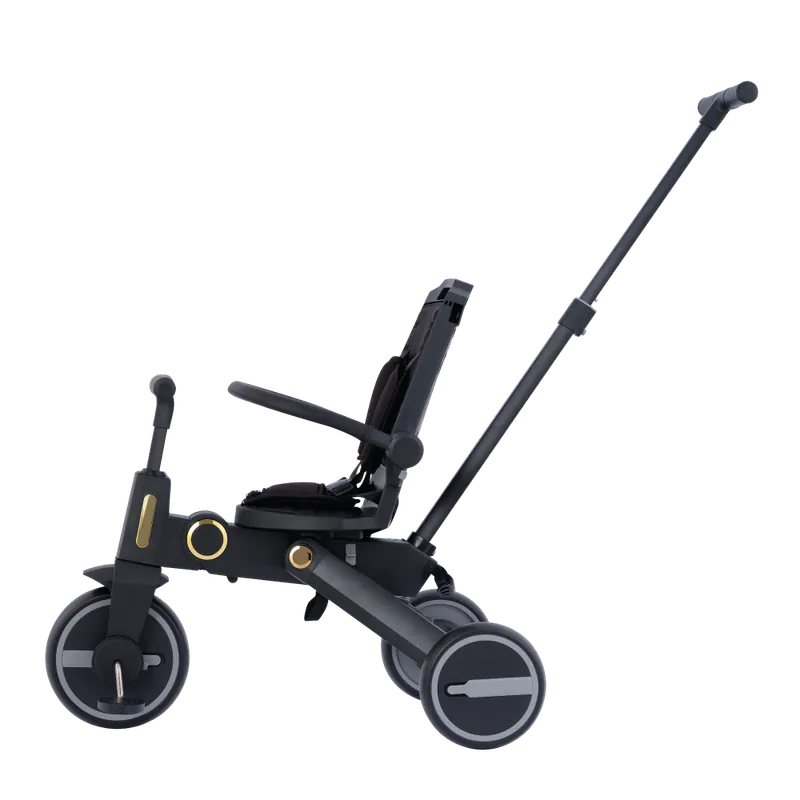 Kids Star RIDER+ 摺合三輪車 - 煙黑色 (適用年齡:10~60個月 ; 22公斤)