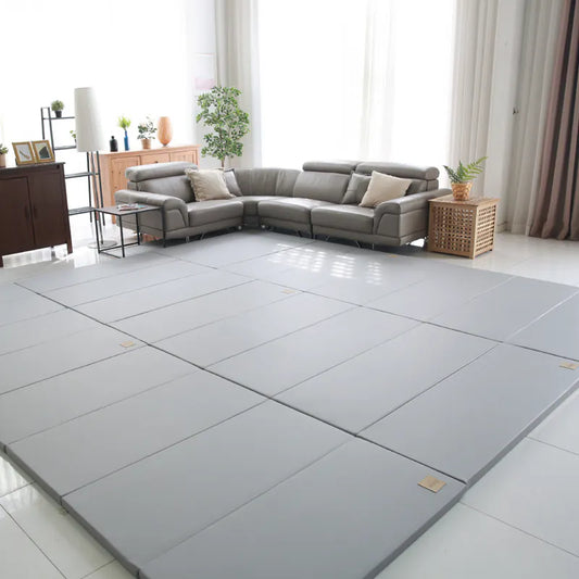 韩国Caraz Signature Clean 加厚折折地垫- Solid (200 X 140 X 4cm) 韩国制造| 赠品: 防滑垫x 2块