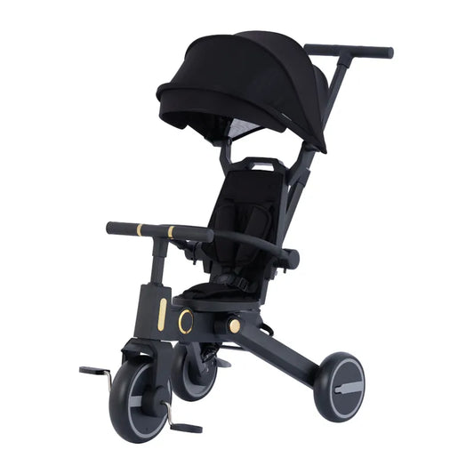 Kids Star RIDER+ 折合三轮车- 烟黑色(适用年龄:10~60个月; 22公斤)