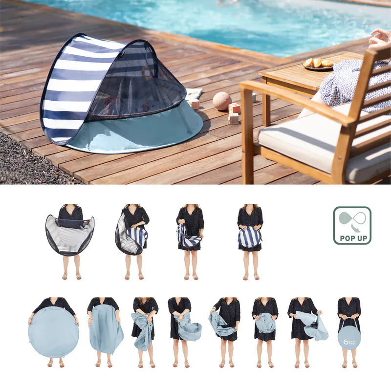 法國 Babymoov Mariniere Aquani 3 in 1 防紫外線帳篷+遊玩樂園+小水池