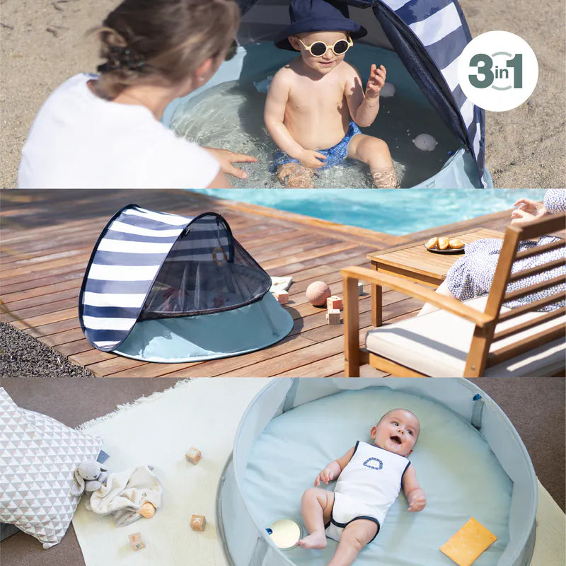 法國 Babymoov Mariniere Aquani 3 in 1 防紫外線帳篷+遊玩樂園+小水池