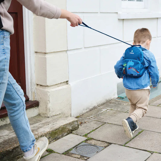 LittleLife 学行防走失安全系带背包- 恐龙(适用年龄:1-3岁)