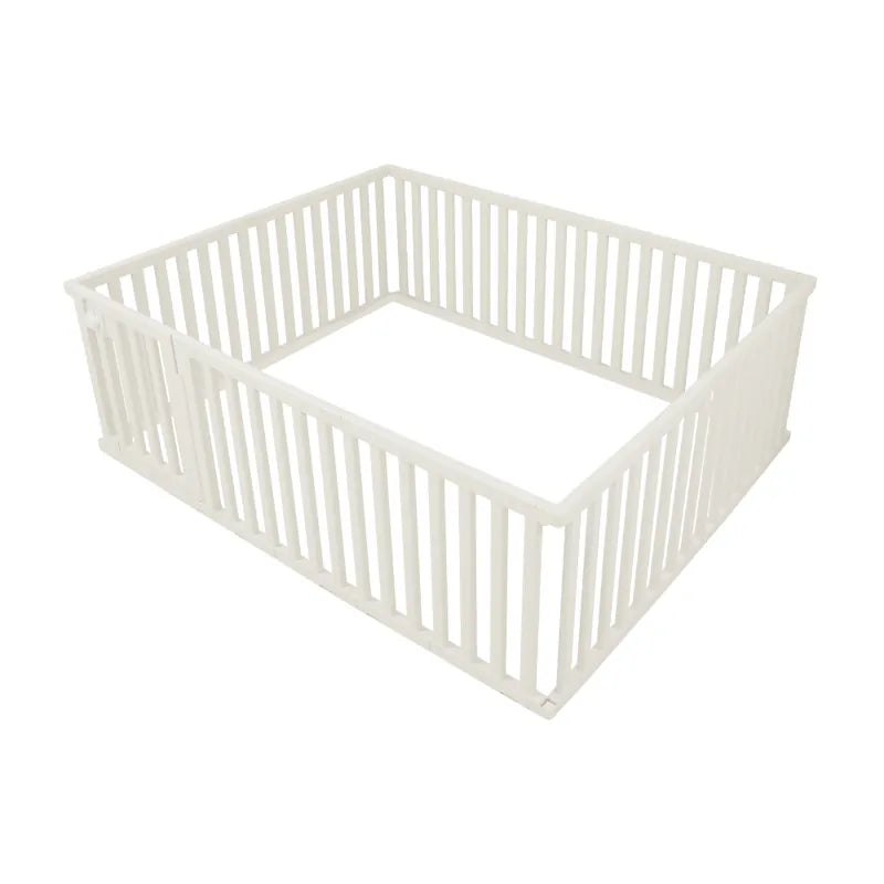 Caraz Perfect Wide Playpen - Warm Rice (208x148x70cm | Made in Korea)