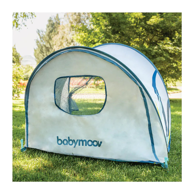 法國 Babymoov 防紫外線摺疊旅行帳蓬 (彈開開啟設計,攜帶方便:輕巧又體積細小!)