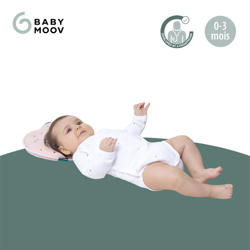 法國 Babymoov Lovenest 心心護頭枕 - 可愛粉 (讓壓力平均分怖,保持漂亮及圓的頭型)