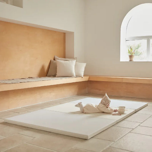 韩国Caraz 加厚折叠地垫(216 X 140 X 4cm) 韩国制造| 适合CARAZ 9+1 围栏使用