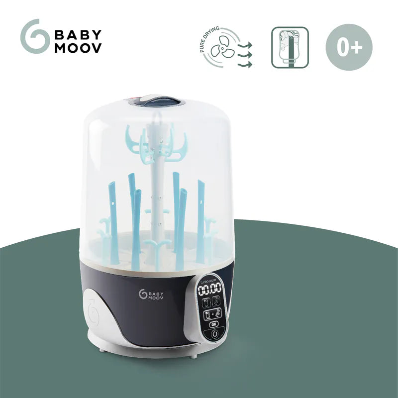 法國 Babymoov Turbo Pure 奶瓶蒸氣烘乾機 (HEPA過濾,有效清除細菌、塵蟎和其他過敏原)