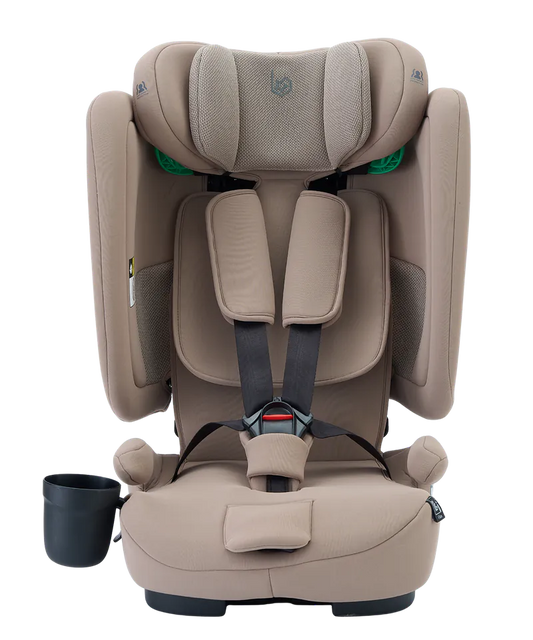 Baby Star Sereno 成長型汽車座椅 - 摩卡色 (15個月~12歲 / 76-150cm)