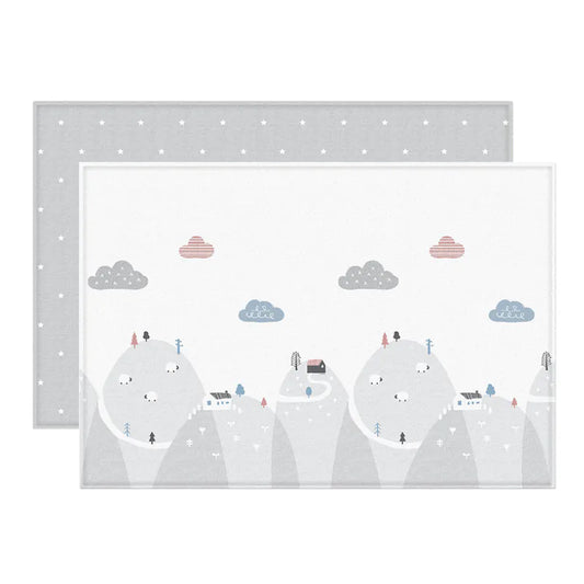 韩国Parklon Lapure Soft 柔软PVC双面地垫- Happy Way + Little Star (尺寸130 X 190 X 1.2cm) 韩国制造