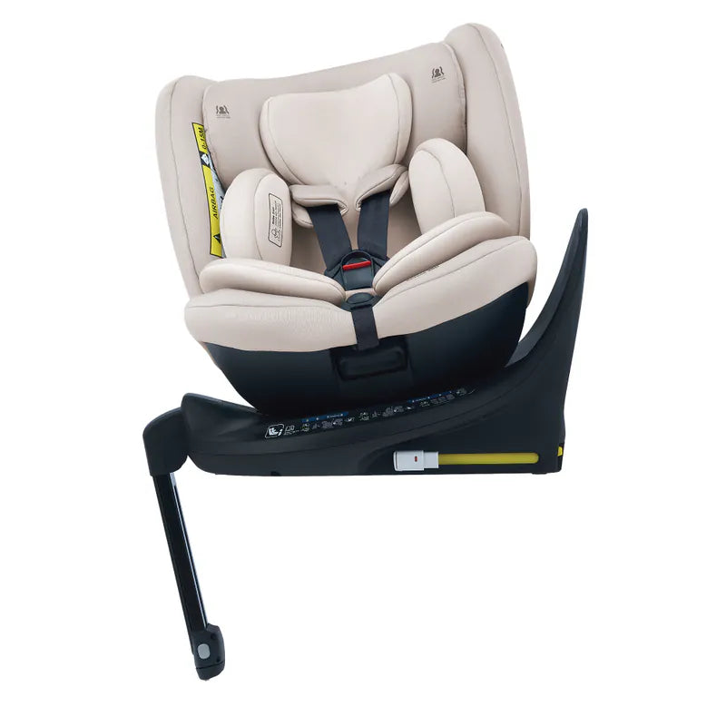 Baby Star Sedona 360 i-Size ISOFIX 成長型汽車安全座椅 – 沙色 (適合0-36kgs | 360度旋轉座椅)
