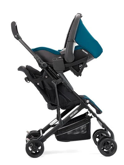 德國 Recaro EasyLife Elite 2-Select 手推車 (暗夜黑) 初生~15kg / 約3歲 | 附送風雨套及前欄 | 旅行必備
