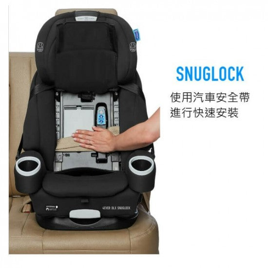 美國 Graco 4EverDLX SnugLock 全階段汽車安全座椅 (Tomlin) 初生~10歲 | 1.8~54.5kg
