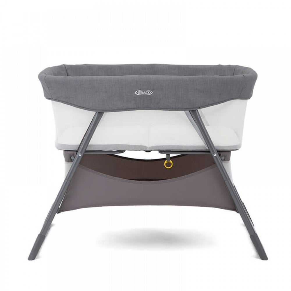 美國 Graco Side By Side 伴睡床邊床 (Pearl) 初生~6月 / 9kg以下 | 貼近成人床方便就近照顧