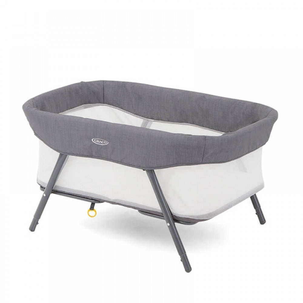 美國 Graco Side By Side 伴睡床邊床 (Pearl) 初生~6月 / 9kg以下 | 貼近成人床方便就近照顧