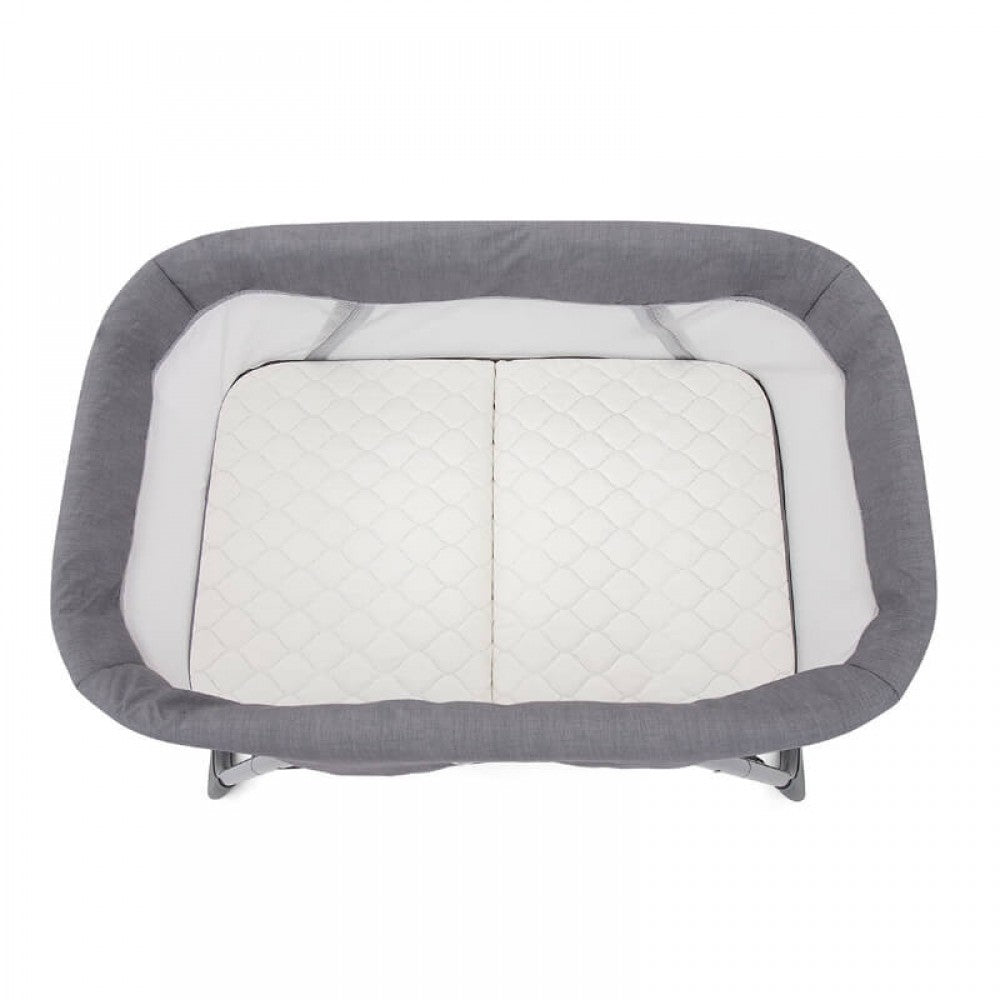 美國 Graco Side By Side 伴睡床邊床 (Pearl) 初生~6月 / 9kg以下 | 貼近成人床方便就近照顧