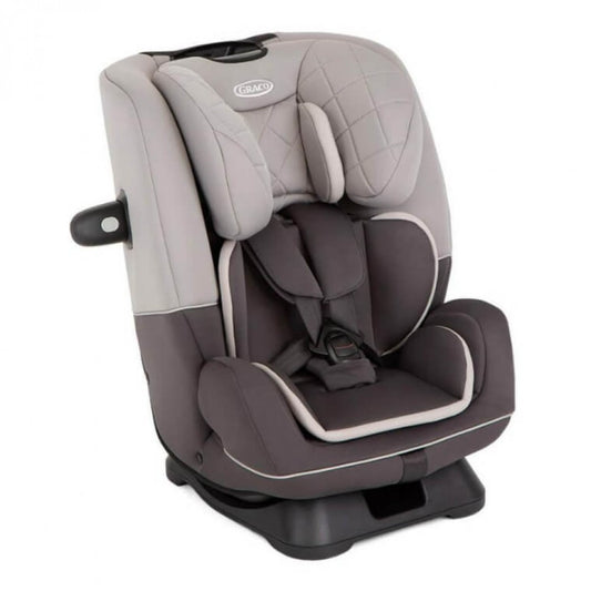 美國 Graco Slim Fit R129 2-in-1 成長型汽車安全座椅 (Iron) 初生~12歲 | 40~145cm