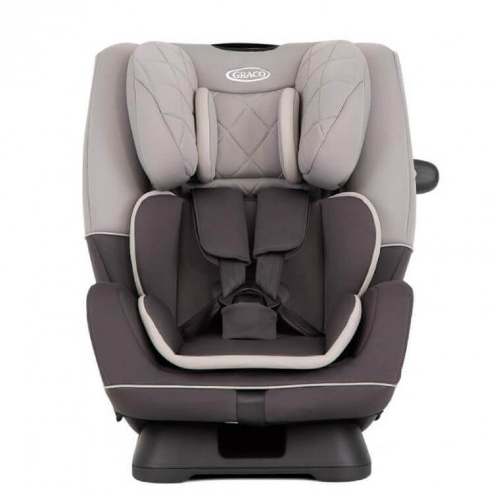 美國 Graco Slim Fit R129 2-in-1 成長型汽車安全座椅 (Iron) 初生~12歲 | 40~145cm