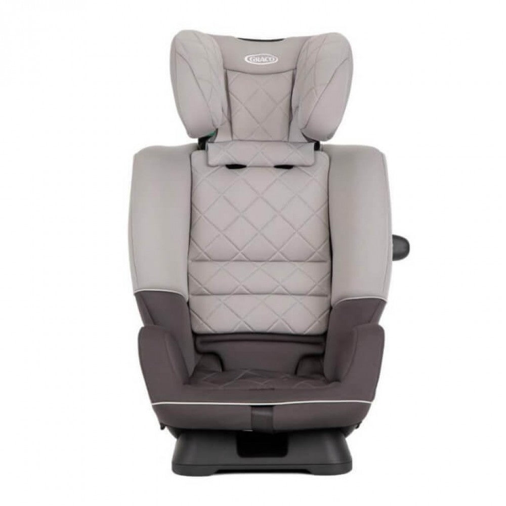 美國 Graco Slim Fit R129 2-in-1 成長型汽車安全座椅 (Iron) 初生~12歲 | 40~145cm