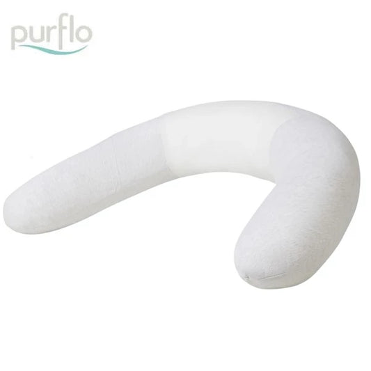 英国Purflo 多功能舒眠孕妇枕- 浅灰(采用COOLMAX®技术,非常透气舒服) (副本)