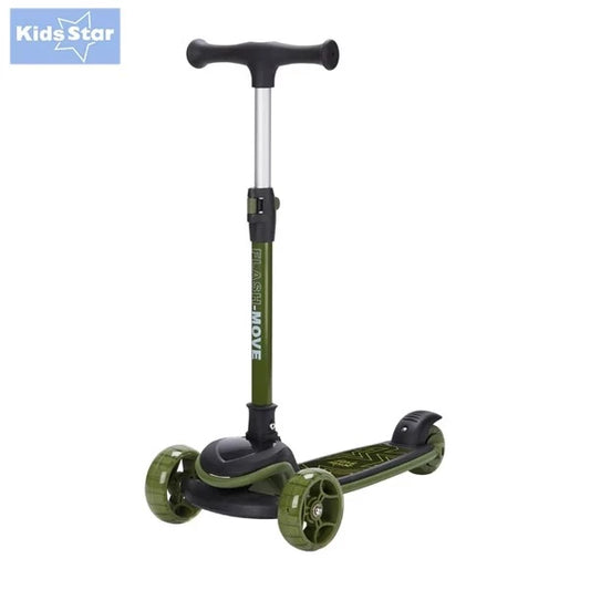 Kids Star Flash-Move 滑板車 - 軍綠色 (適合3歲或以上)