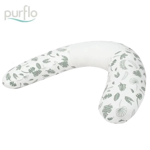 Purflo Multi-function Sleeping Pregnancy Pillow - Garden (using COOLMAX® technology, very breathable and comfortable)