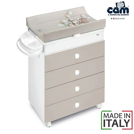 意大利CAM Asia 沐浴柜- 小熊/米白色(适合0-11kgs) 意大利制造