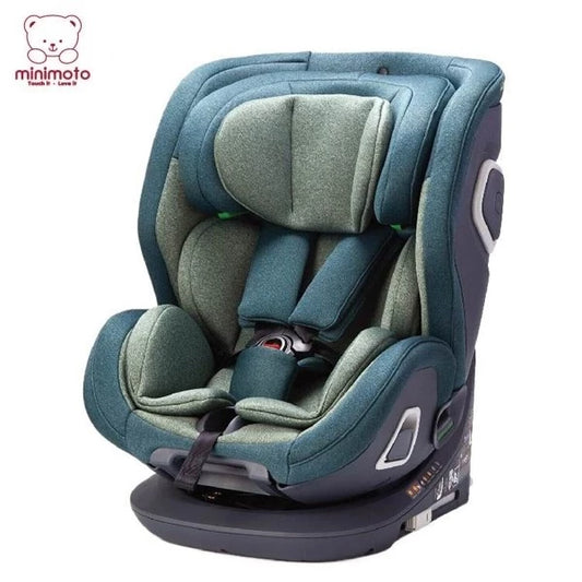 Minimoto 360轉盤 汽車座椅 - 綠色 (ISO-FIX) 初生~12歲