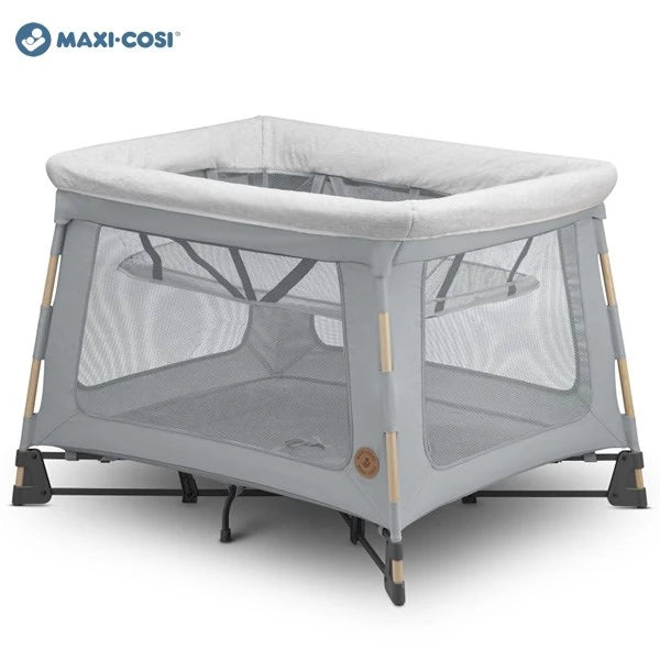 荷蘭 Maxi Cosi Swift 三合一嬰兒網床 - 淺灰色 (適合0-3.5歲 | 一秒折疊 | 重量僅6.7kg)