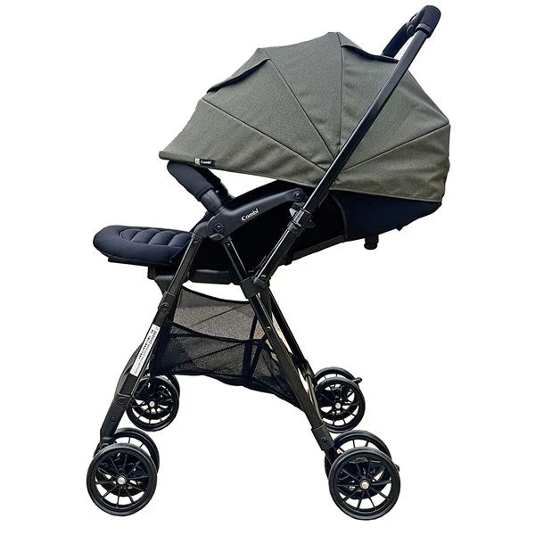 日本 Combi Neyo Plus 嬰兒手推車 (橄欖綠) 適合0-4歲 | 僅4.8kgs