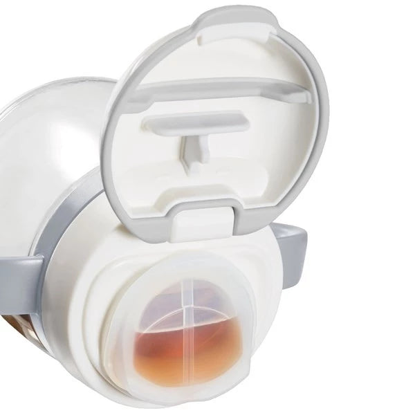 Combi LakuMug Drinking Cup (240ml) - Glow-in-the-Dark Sheep | Suitable for 5 months and up | Made in Japan