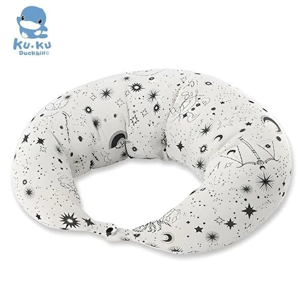 Taiwan KUKU PLUS Cooling Breastfeeding Moon Pillow - Confident Gray (multiple uses to meet the needs of pregnant women in different situations)