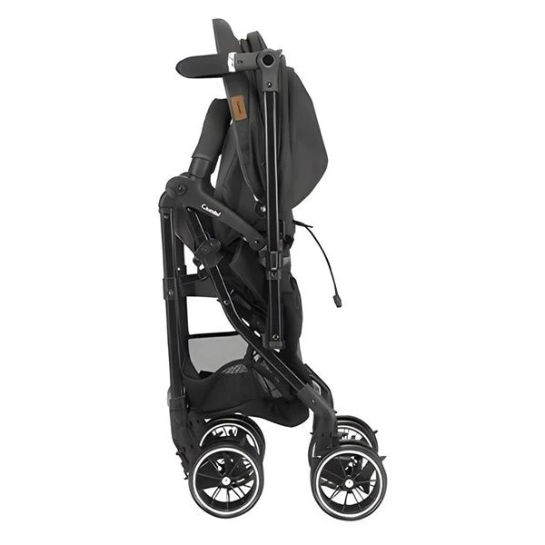 日本 Combi Sugocal Alpha Compact 全自動四輪轉向嬰兒手推車 (深藍) 適合1-48個月 | 輕量5.3kg| 自動4輪轉向設計