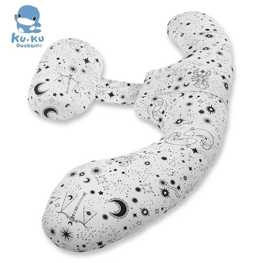台湾KUKU PLUS 凉感舒活孕妇枕- 自信灰(多种用法,解决孕妇不同情况的需要)