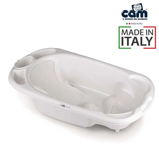 意大利CAM Baby Bagno 婴儿浴盆(珍珠白) 适合0-12个月| 意大利制造