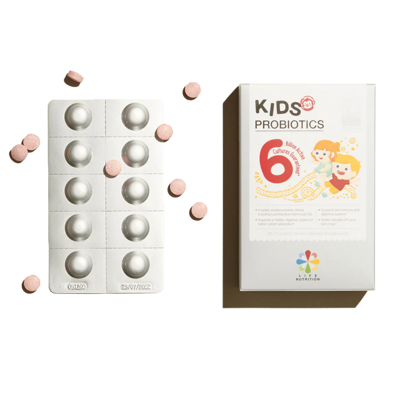 美国LIFE NUTRITION 乐怡善儿童强健益生菌30粒(促进免疫、消化和呼吸系统健康) 香港行货