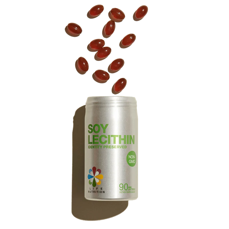 美国LIFE NUTRITION 乐怡善非转基因大豆卵磷脂90粒(适合哺乳期妈妈母乳喂养) 香港行货