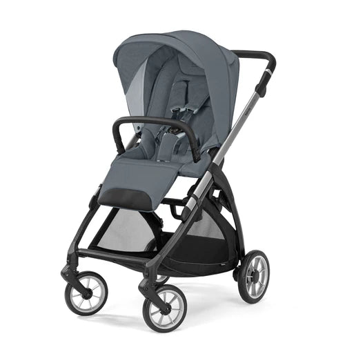意大利 Inglesina ELECTA SYSTEM QUATTRO DARWIN 三合一嬰兒手推車套裝 (提籃+手推車+汽車座椅) UNION GREY 灰 | 意大利製造
