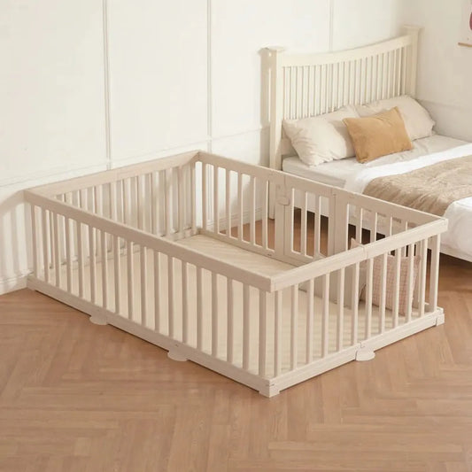 Anuri Wide 10W 寶寶屋 - 溫暖米 (可配Caraz W4地墊) 長208 x 闊147 x 高65厘米 | 韓國製造 - RB Baby 嬰幼兒用品店