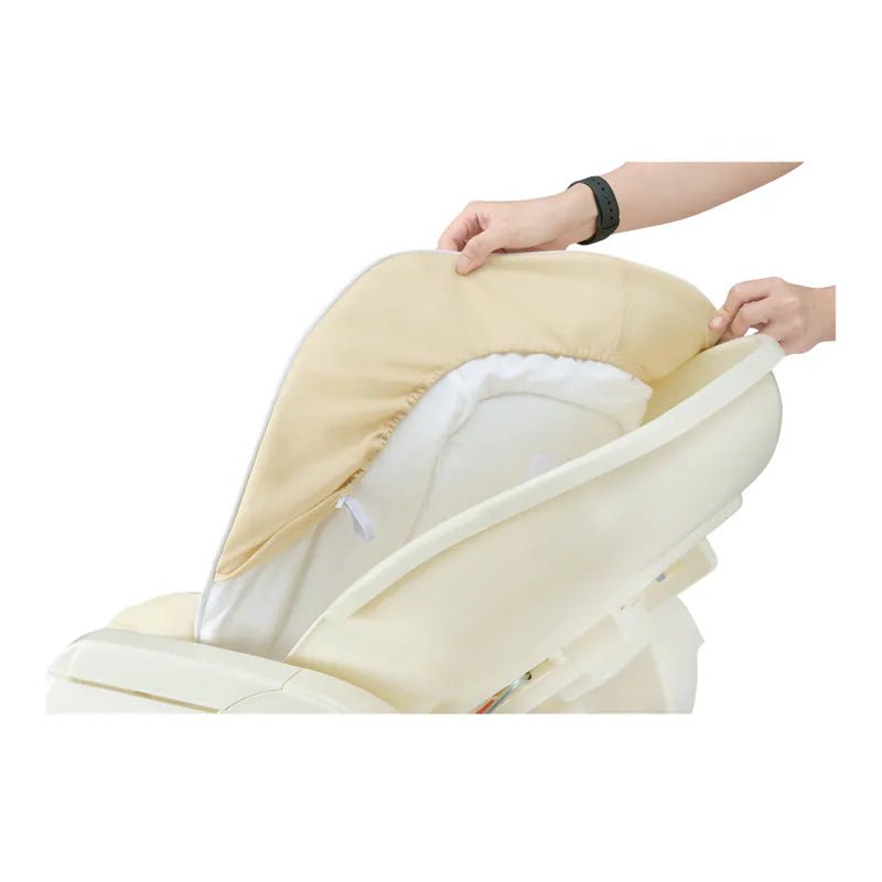 Baby Star Hi - Lo 搖餐椅 - 灰色 /卡其色 | 最新版本 - 前後輪均可鎖定 - RB Baby 嬰幼兒用品店