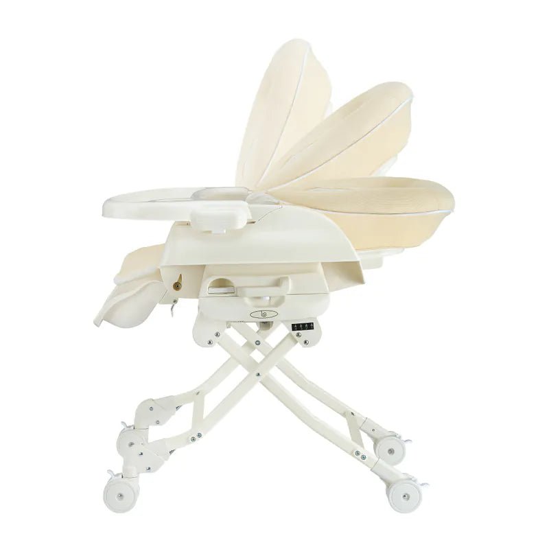 Baby Star Hi - Lo 搖餐椅 - 灰色 /卡其色 | 最新版本 - 前後輪均可鎖定 - RB Baby 嬰幼兒用品店