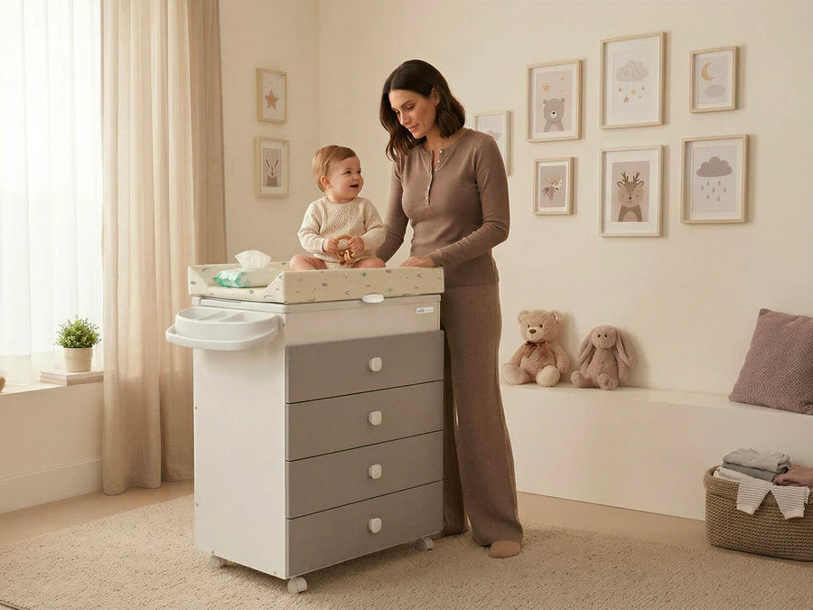 Italy CAM Asia Shower Cabinet - Bear/White (Suitable for 0-11kgs) Made in Italy